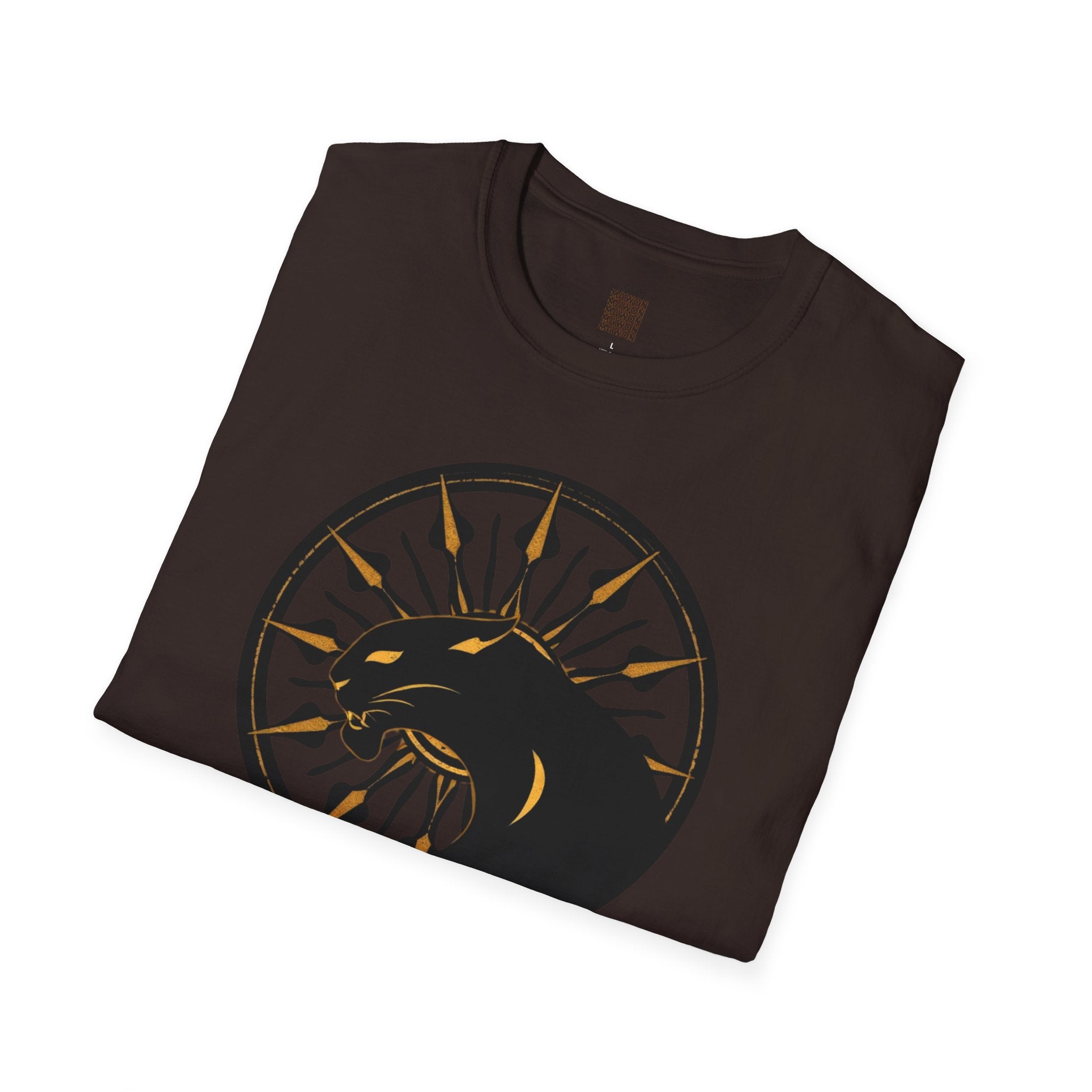 Mawon Fierce Panther Graphic Tee | Unisex Softstyle T-Shirt