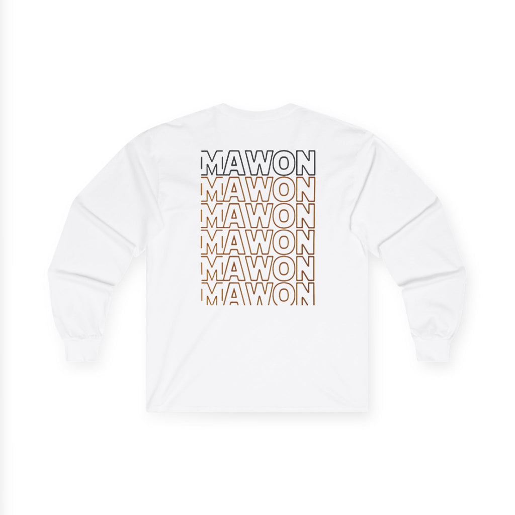 Mawon Graphic Long Sleeve Tee, Stylish Unisex Shirt, Trending Apparel