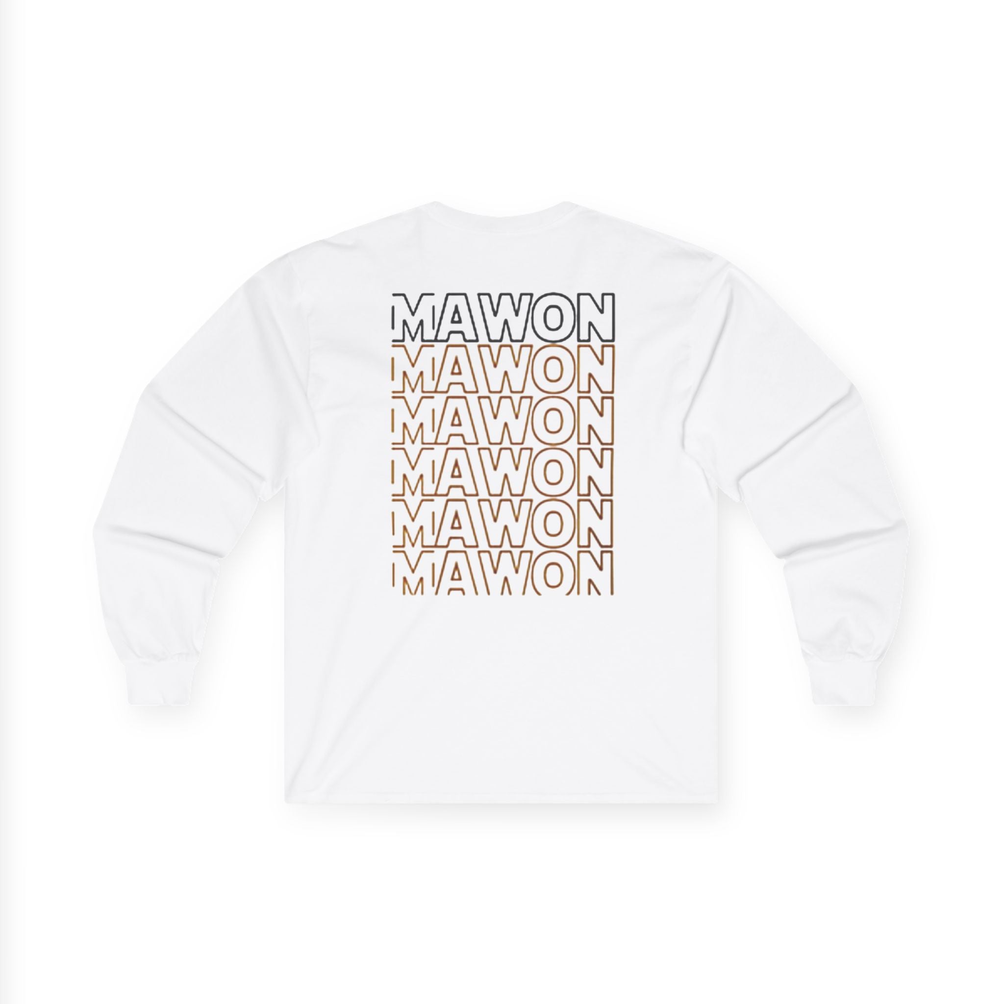 Mawon Graphic Long Sleeve Tee, Stylish Unisex Shirt, Trending Apparel