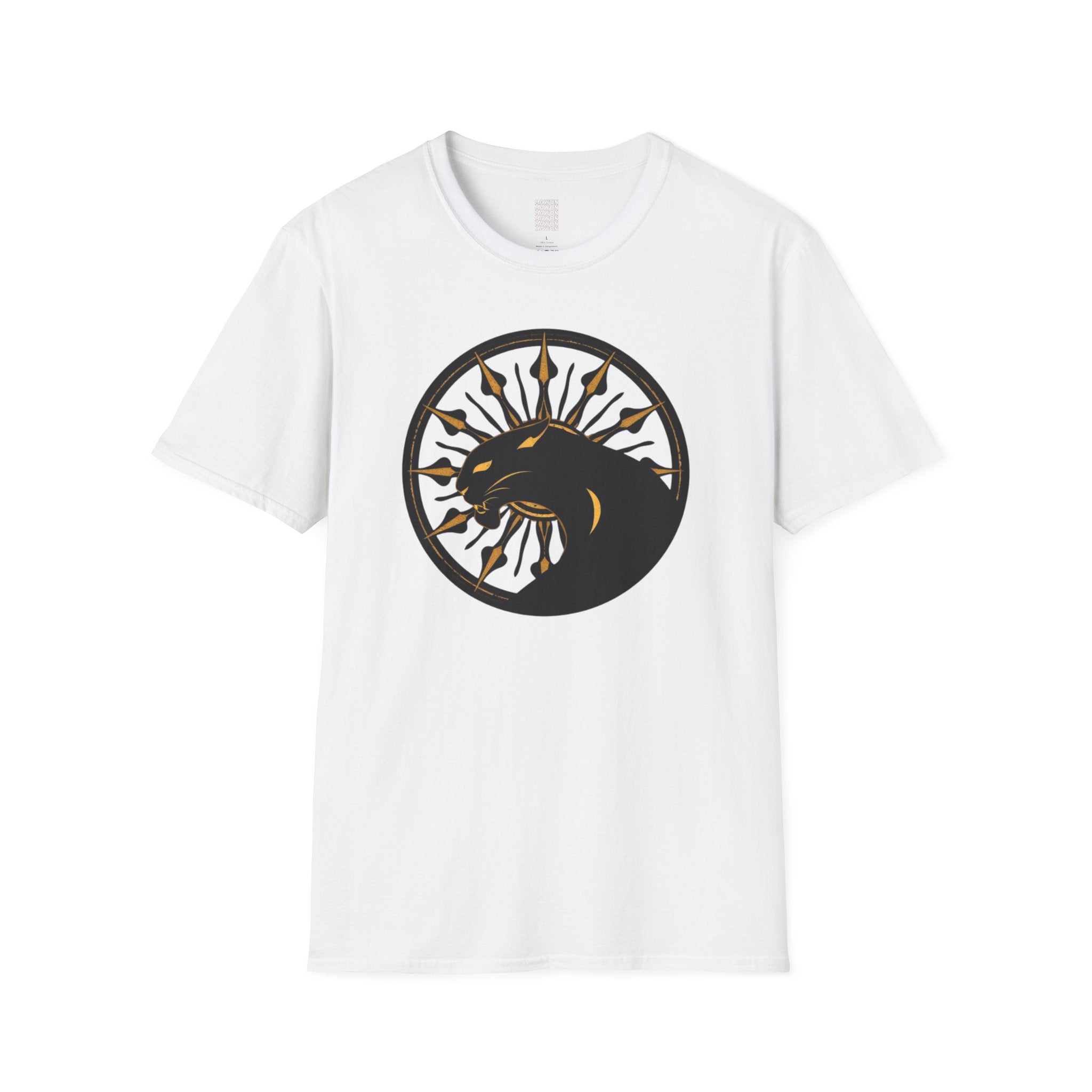 Mawon Fierce Panther Graphic Tee | Unisex Softstyle T-Shirt